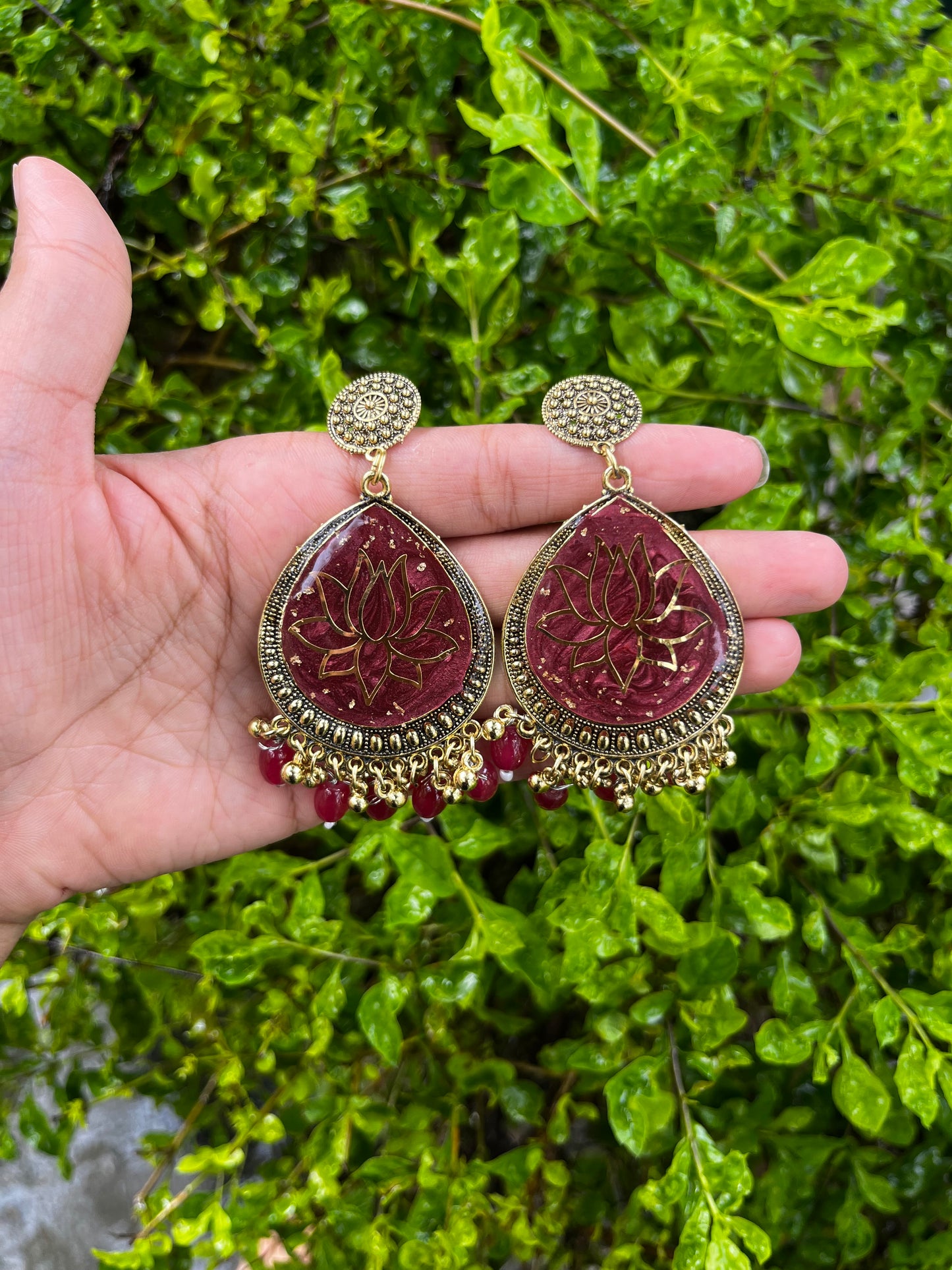 Navratri jhumkas