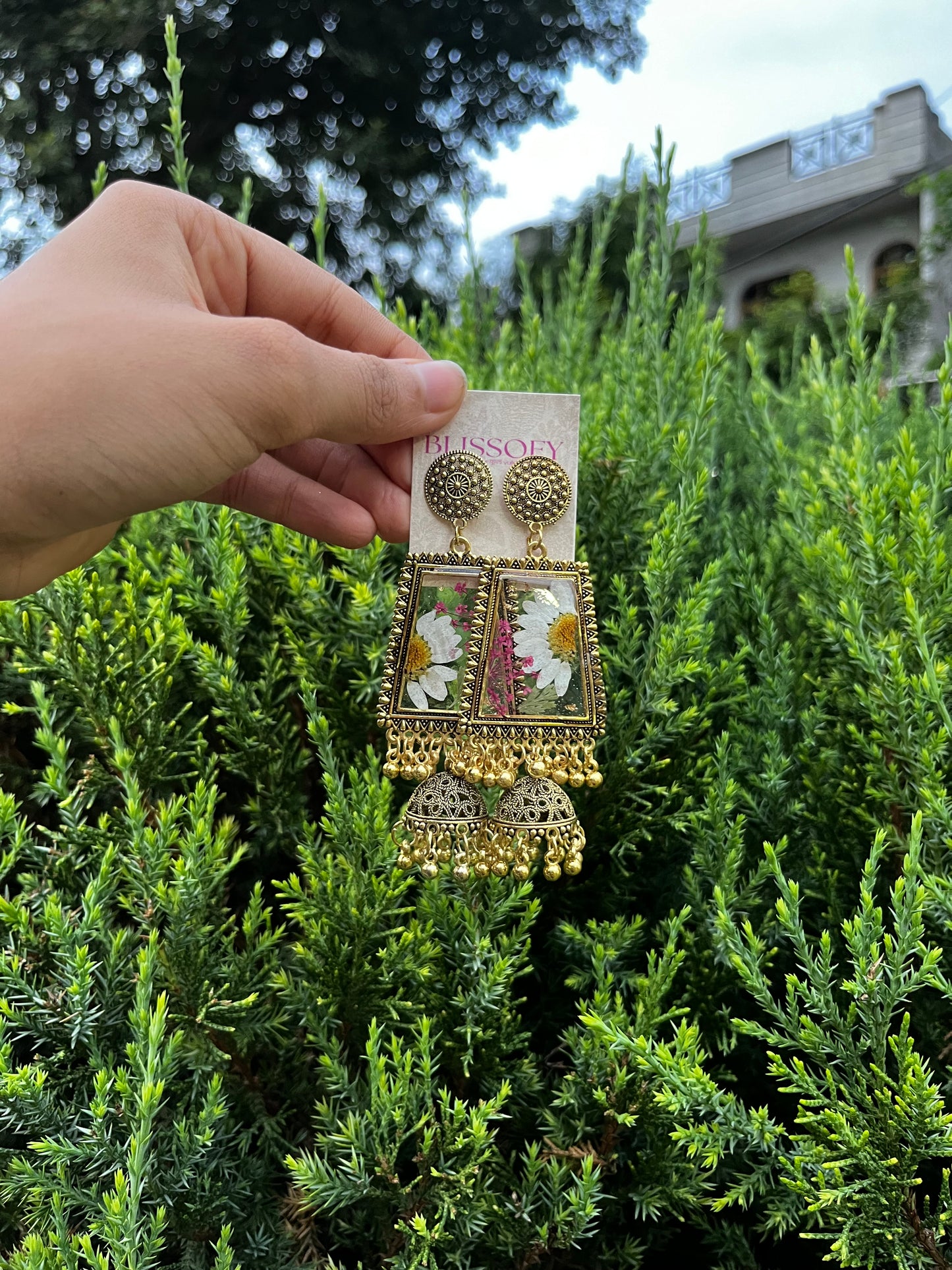 Saanjh ghungroo jhumkas