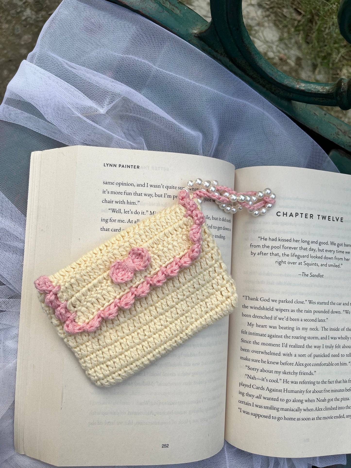 Crochet pouch