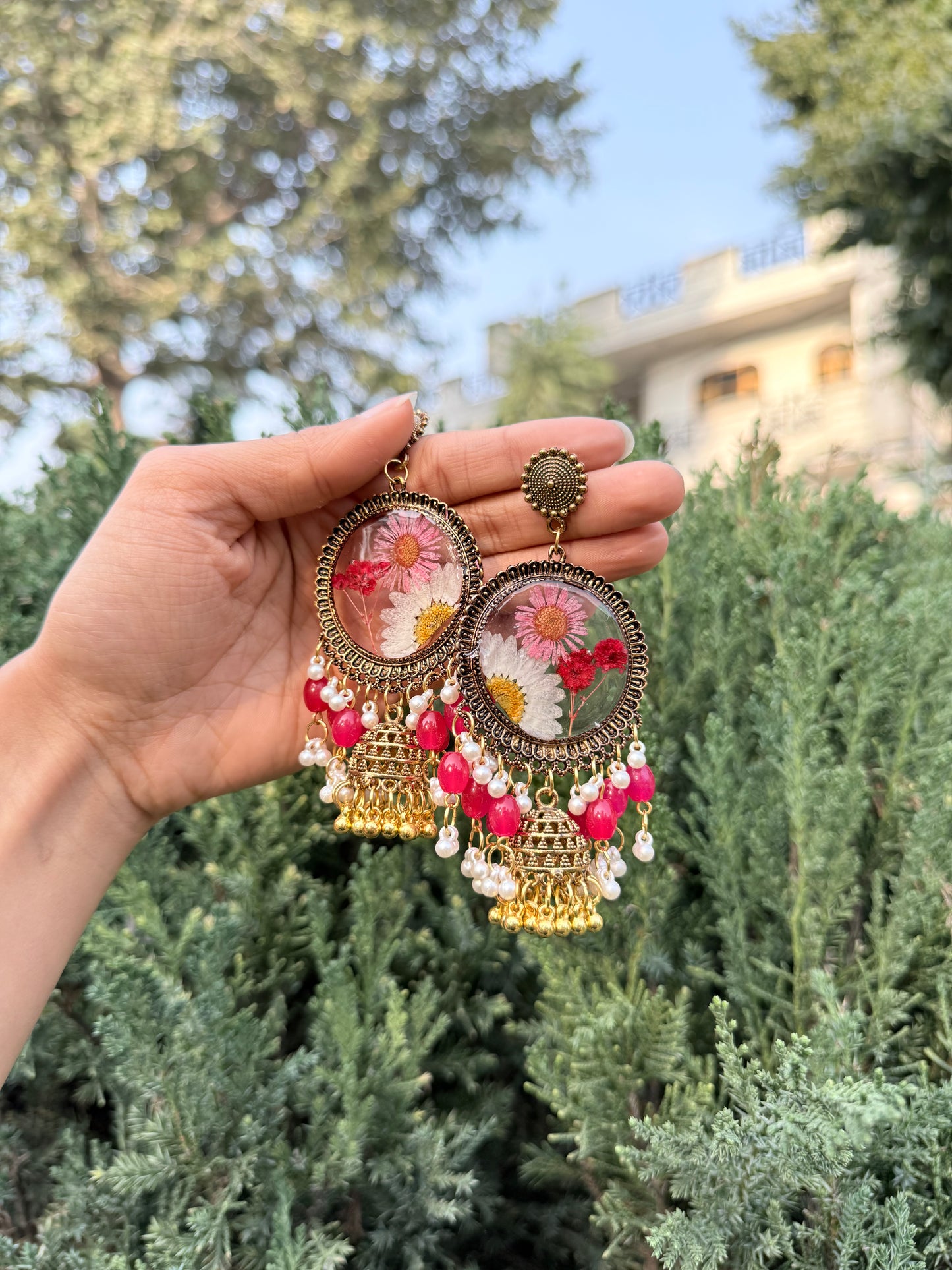 Paan kashmiri jhumka
