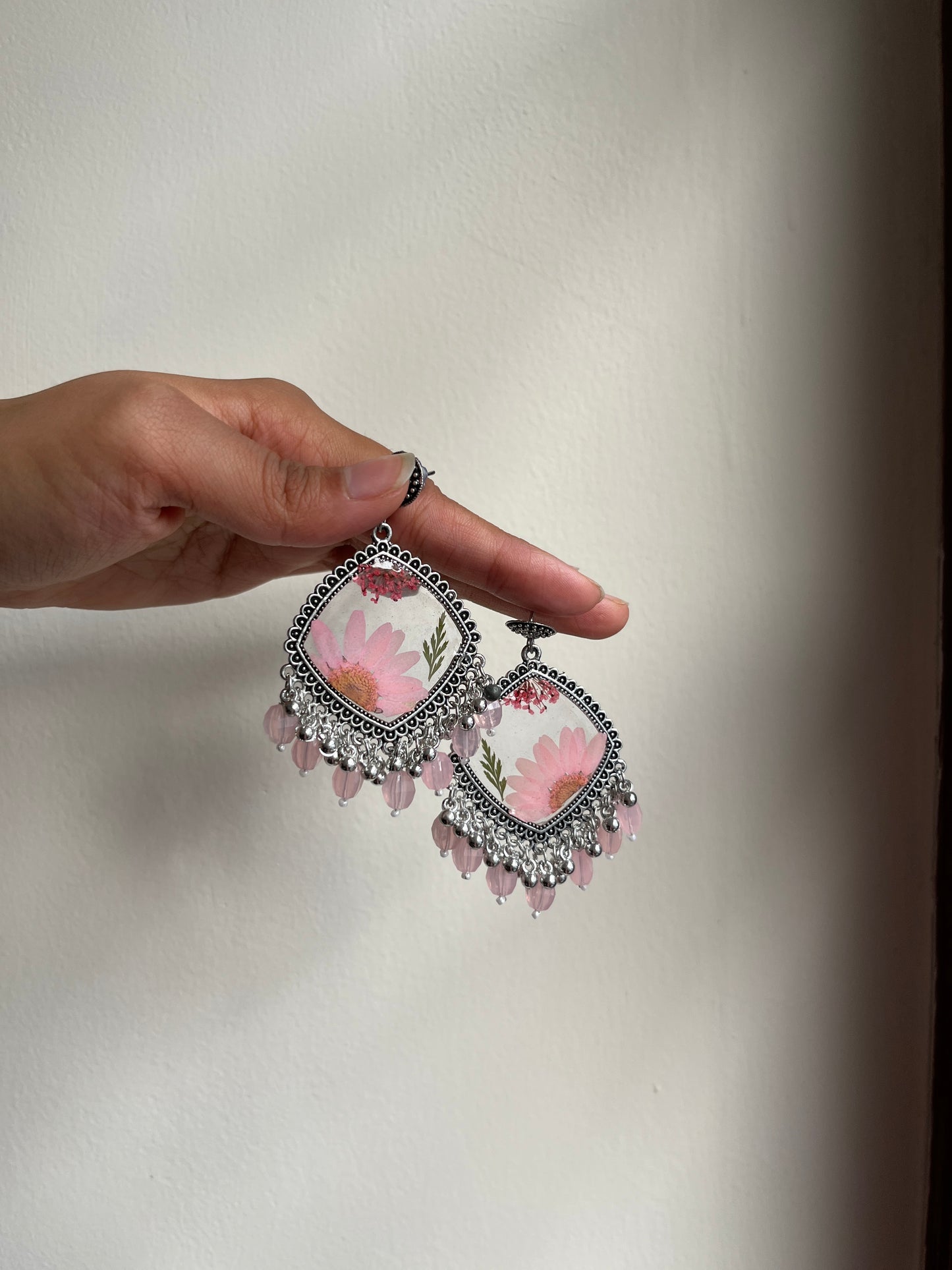 Elegant daisy jhumka ( without beads)