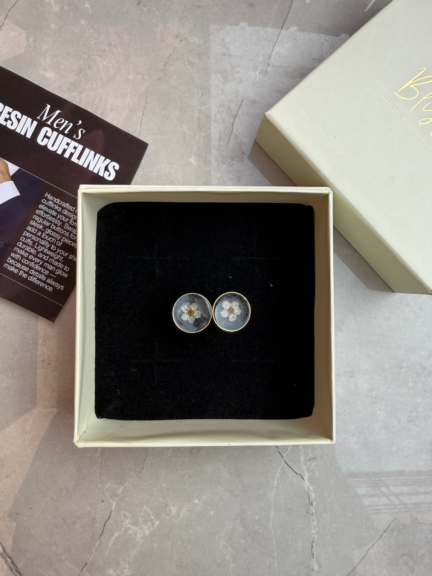 Dusky cufflinks