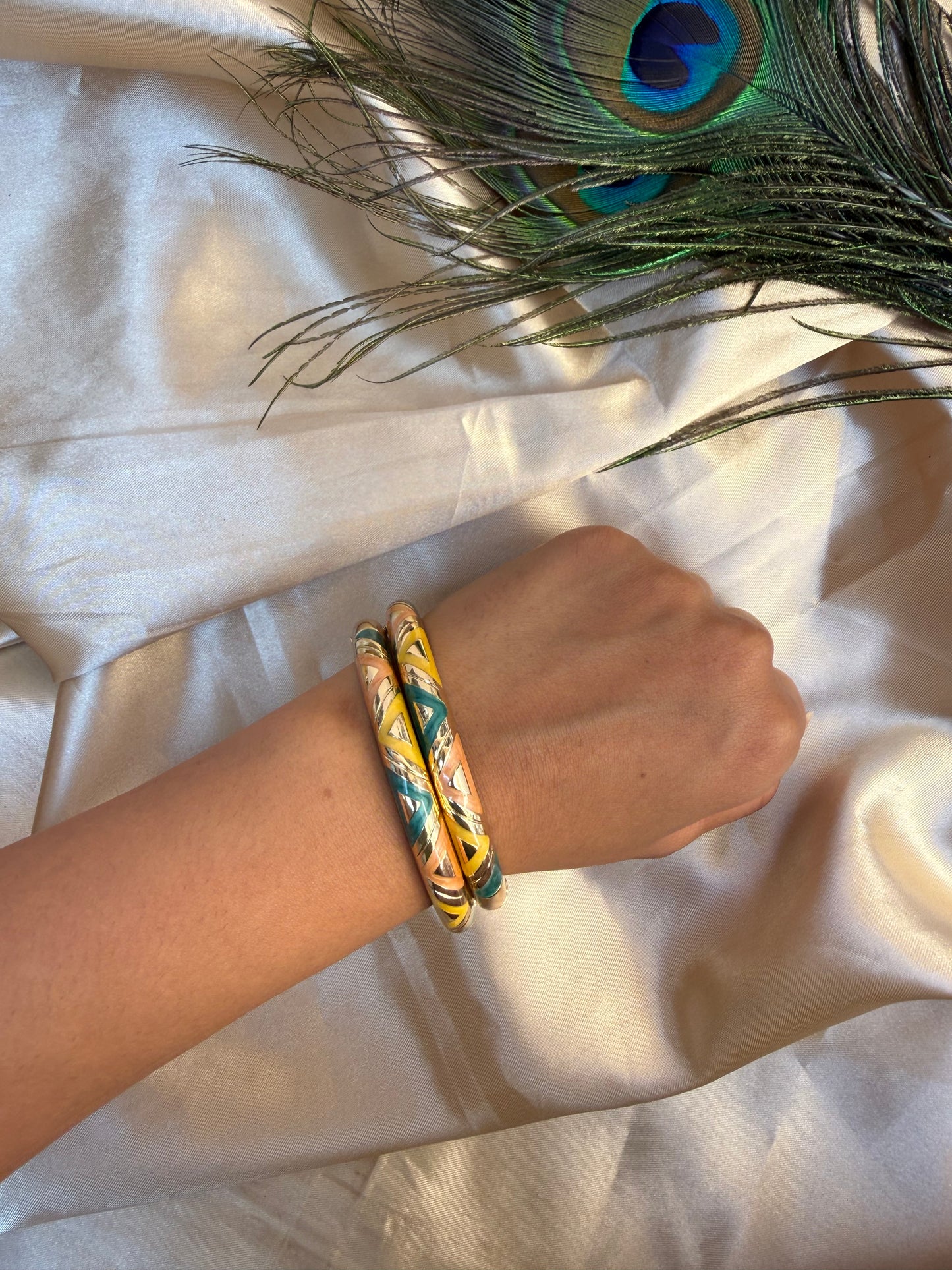 Luxe multicoloured bracelet