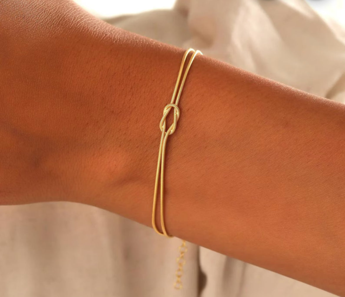 Love knot bracelets