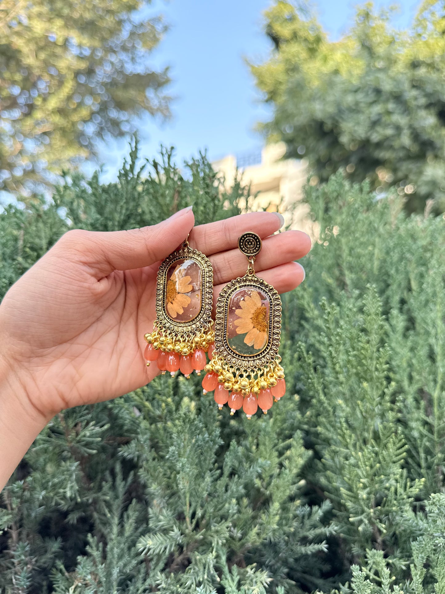 Kesariya jhumka