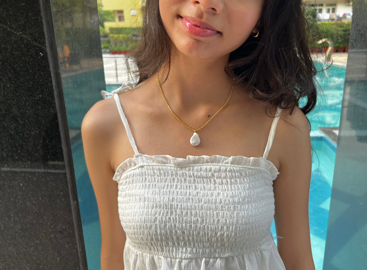 Vira Golden Necklace