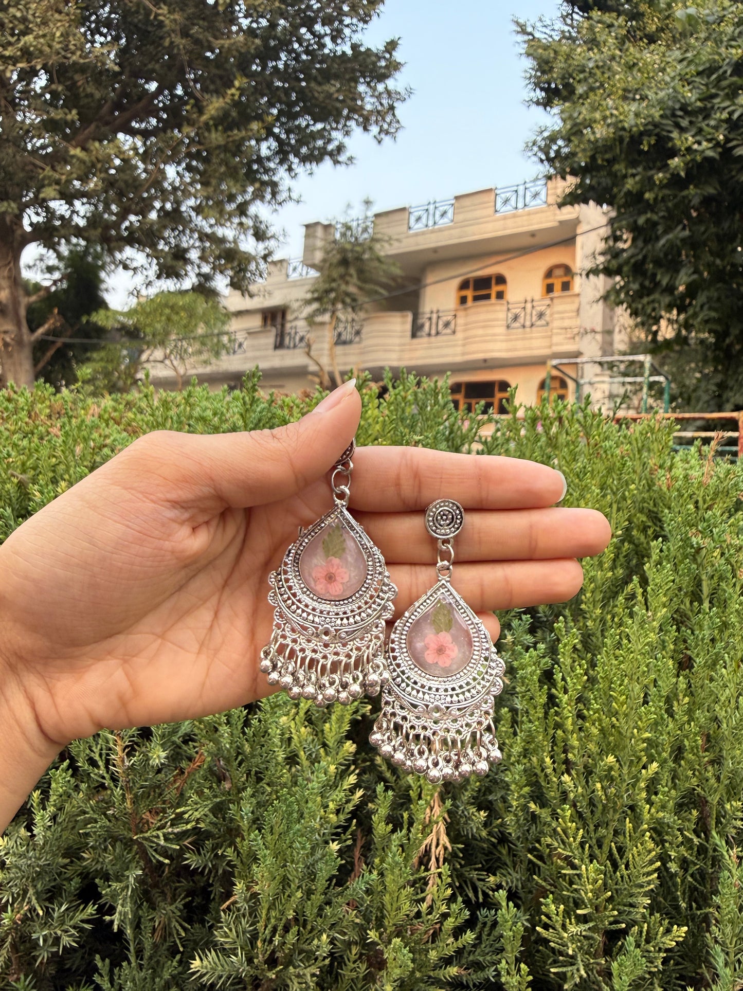 Mini blossom jhumka