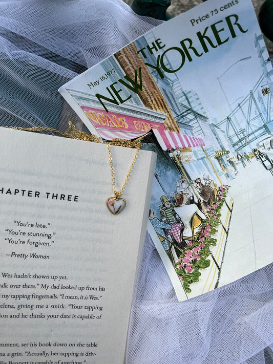 Minimalist heart pendant