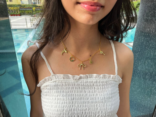 Seawhim charm necklace