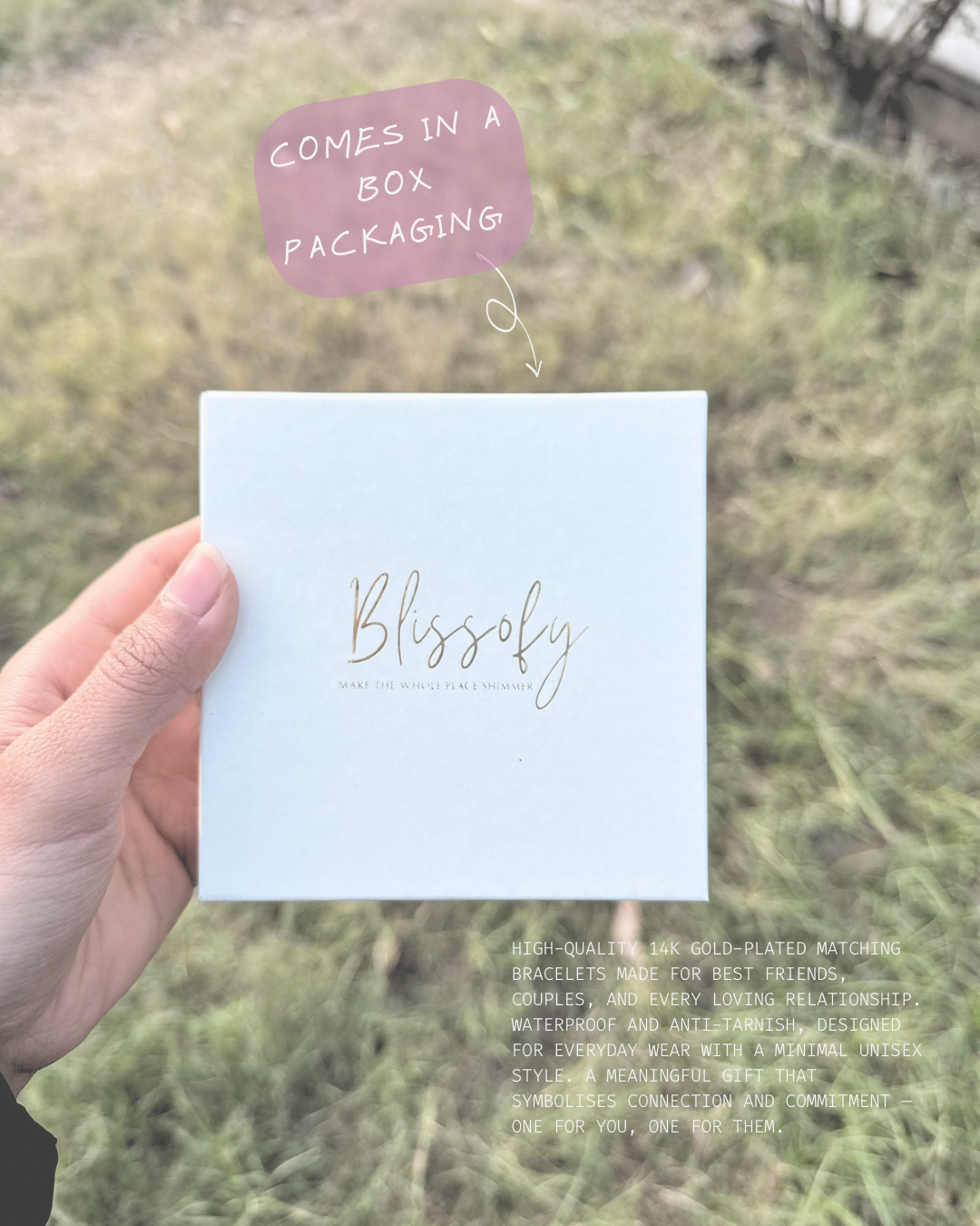 Paper clip matching bracelets