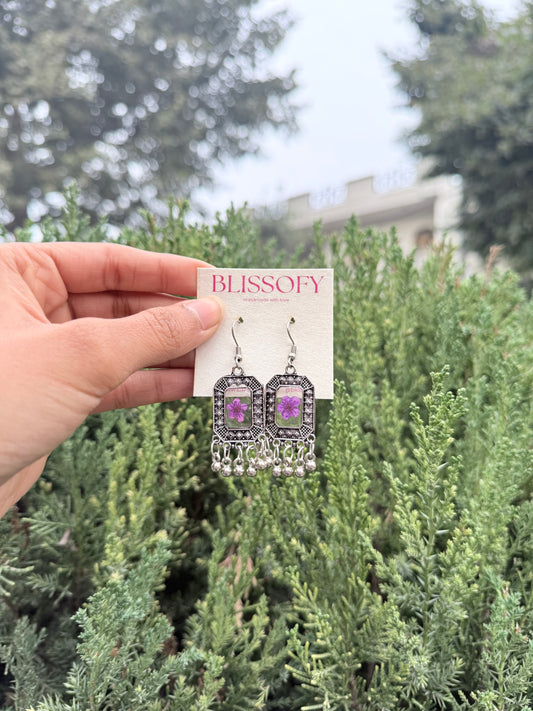 Mini cutie purple jhumki