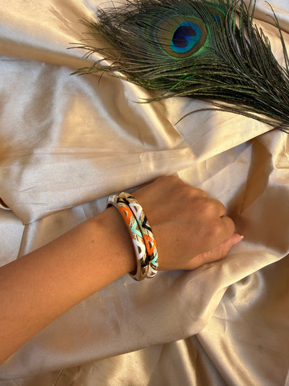 Luxe multicoloured bangle