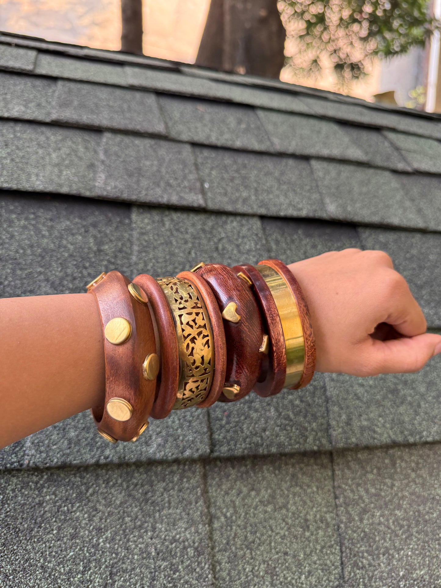 Wooden bangles