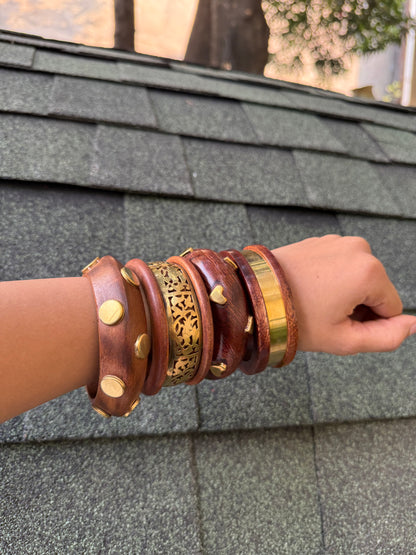 Wooden bangles