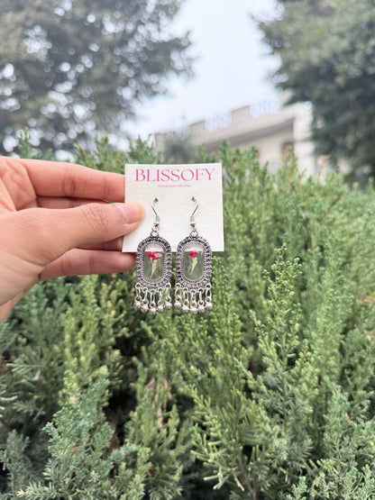 Mini cutie rose jhumki