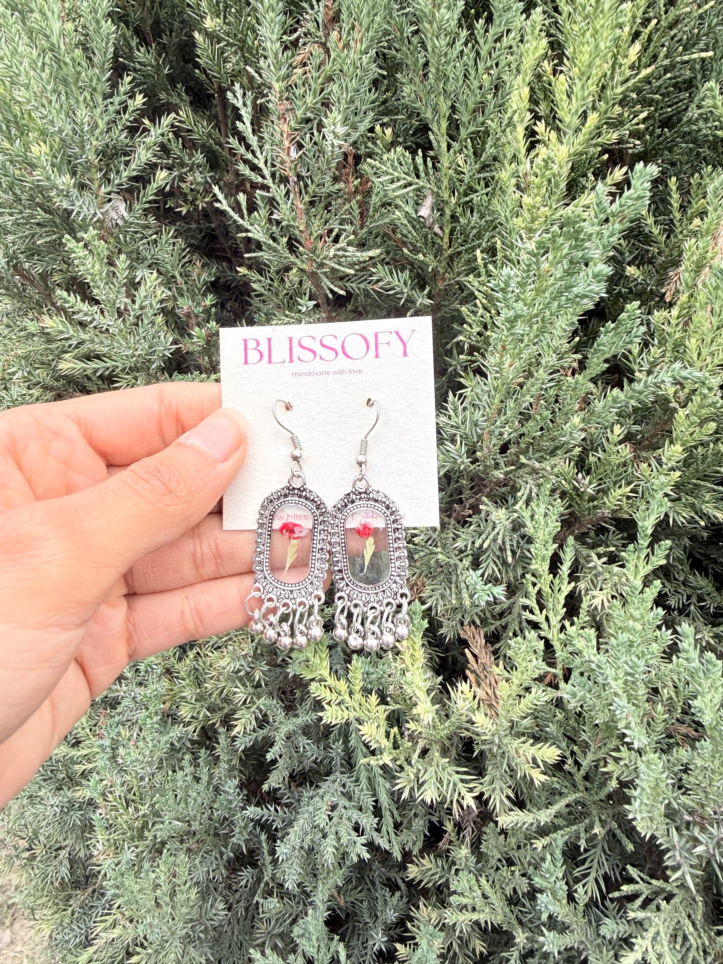 Mini cutie rose jhumki