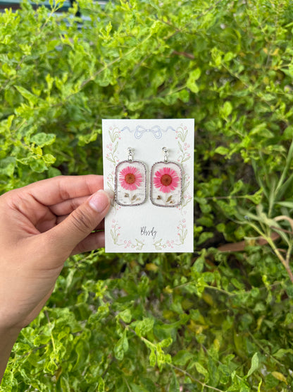 Aster bloom earrings