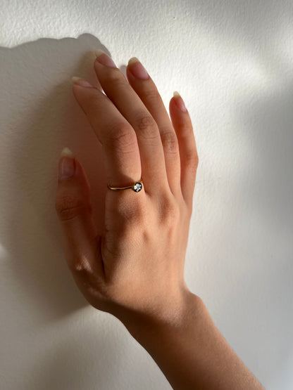 Mini anne lace ring