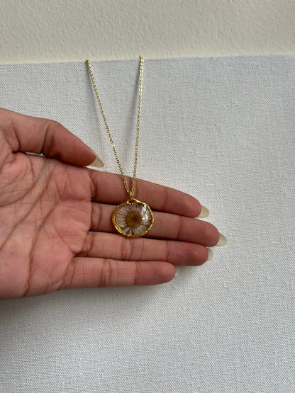 Prettiest aster pendant