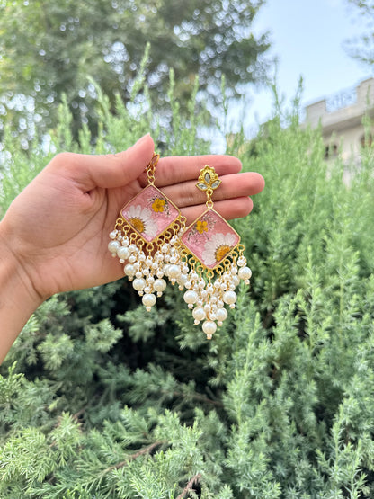 Prettiest pearl Kashmiri jhumka