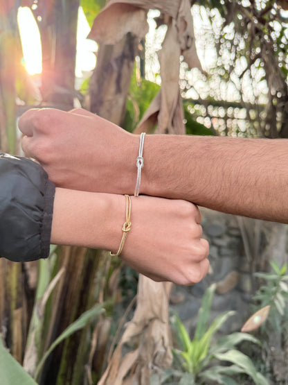 Forever knot bracelets