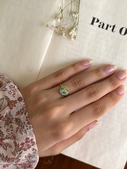 Spring flora ring