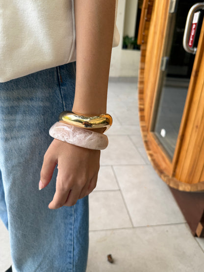 Baby pink italian stack