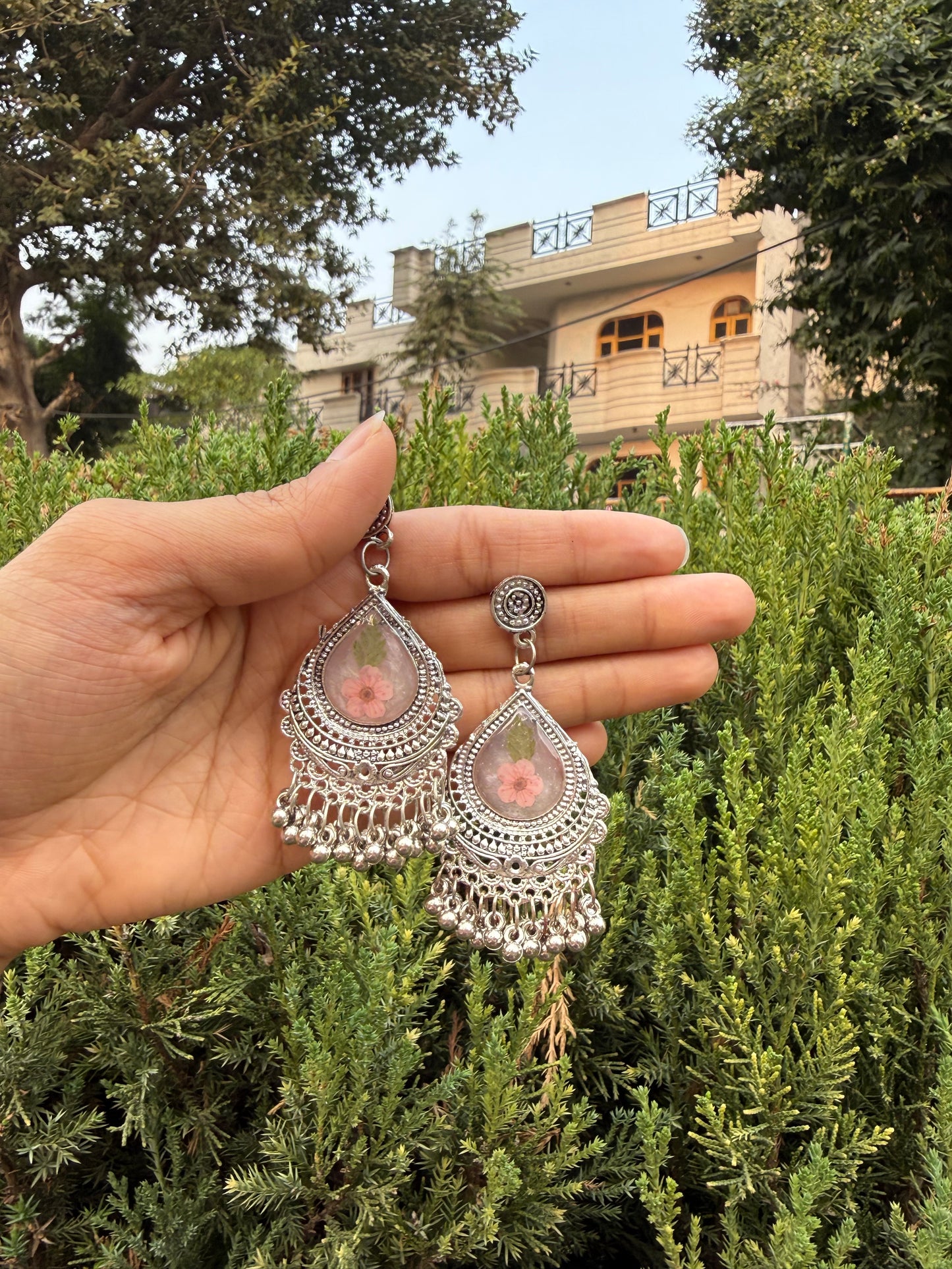 Mini blossom jhumka