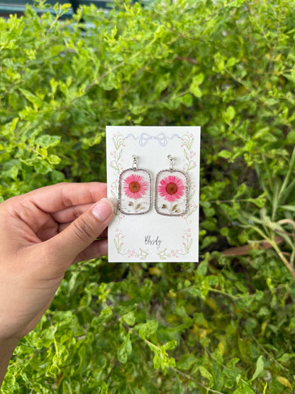 Aster bloom earrings