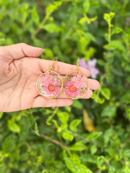 Blush botanica earrings
