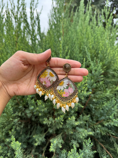 Innaya pearl jhumkas