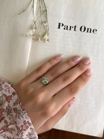 Spring flora ring