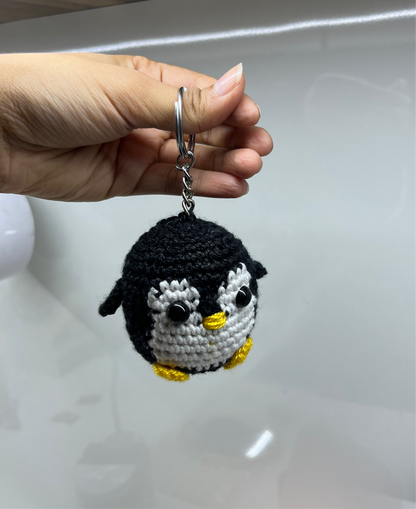 Cutest penguin plushie keychain