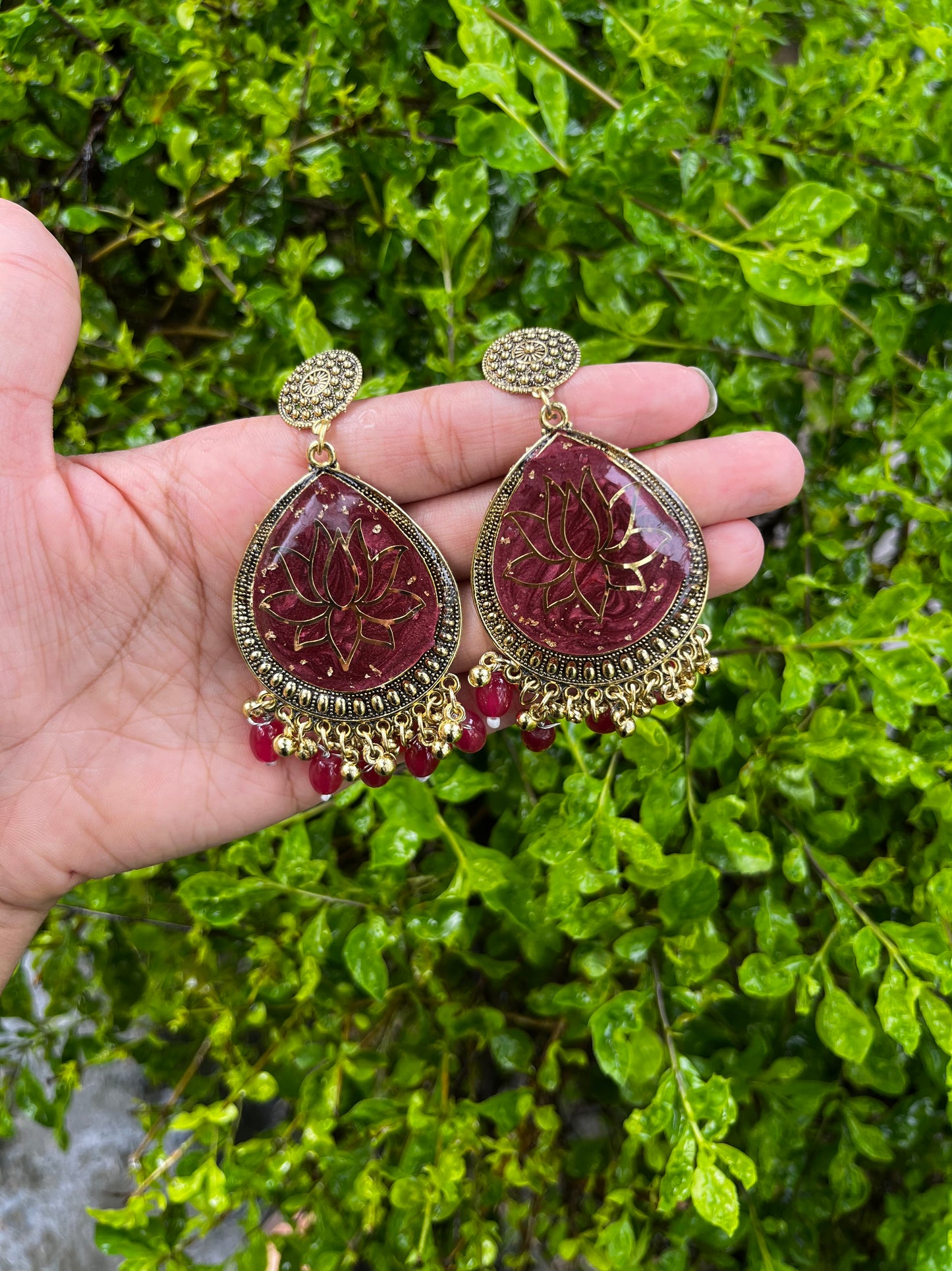 Navratri jhumkas