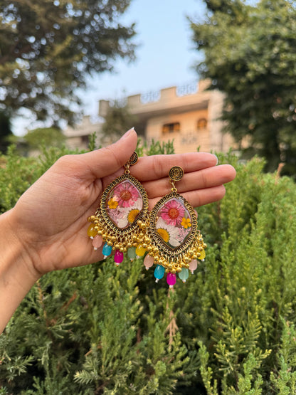 Rangoli jhumka