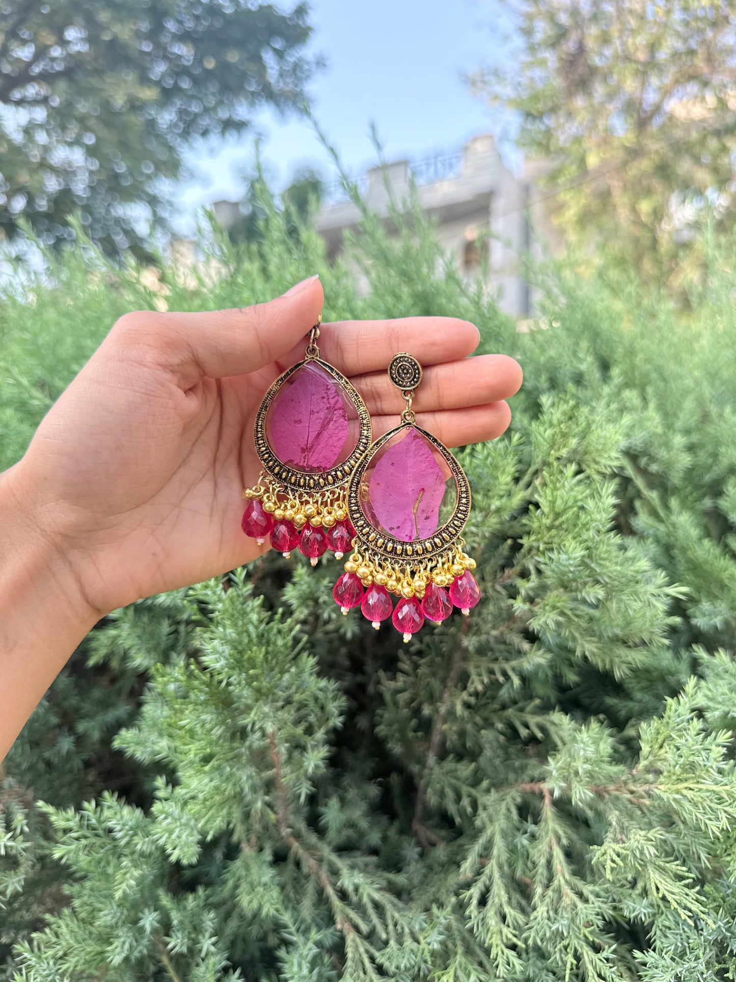 Bougainvillea jhumka