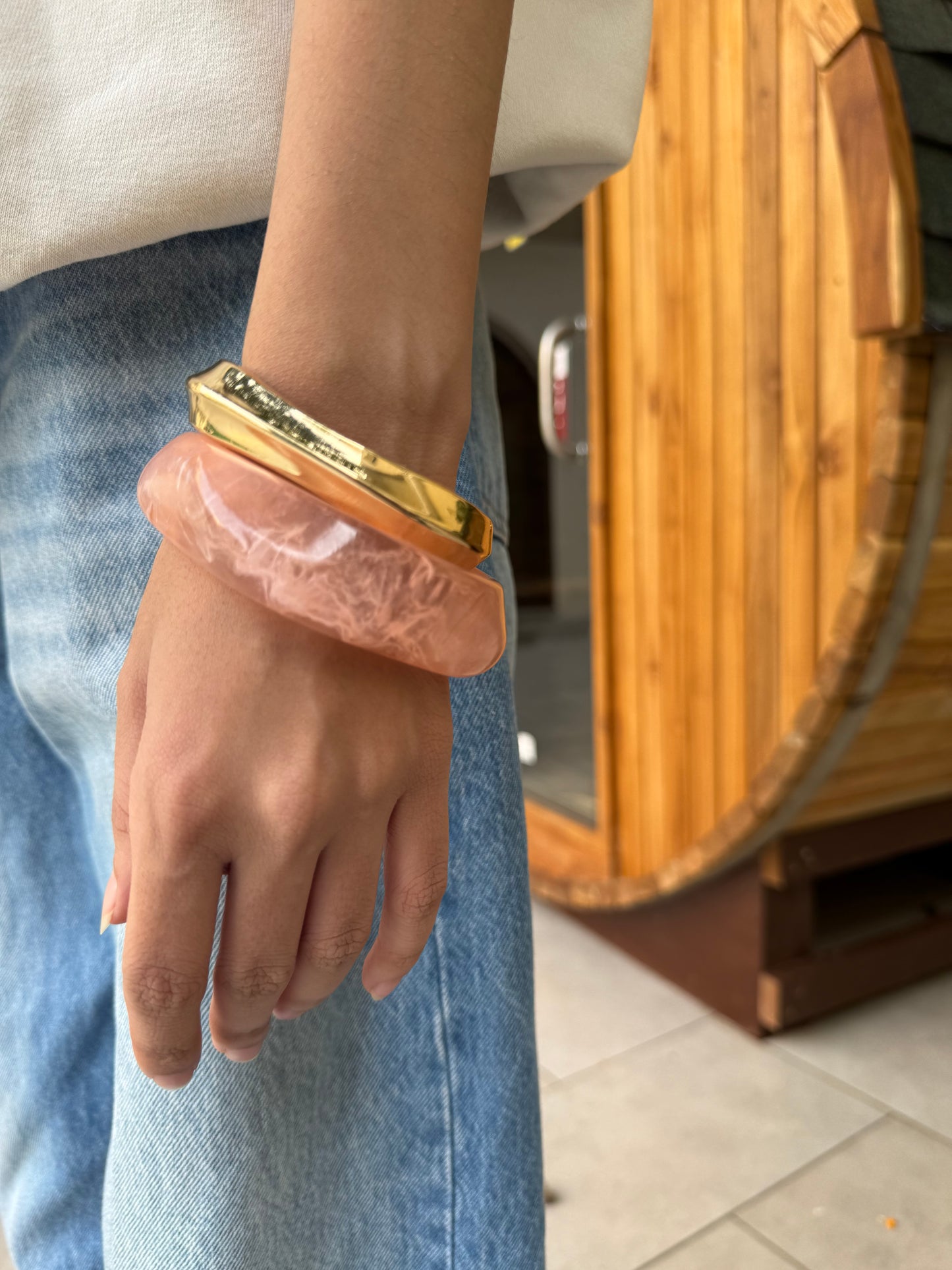 Dark pink luxe stack