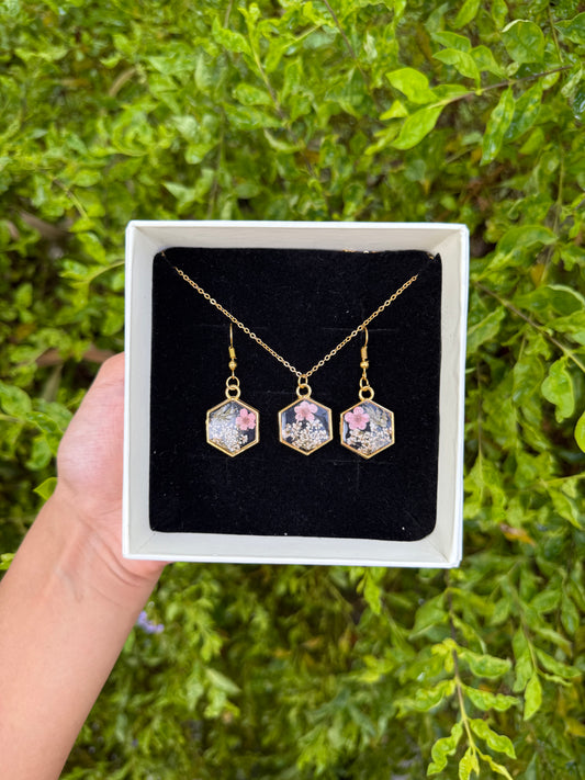 Blush garden set