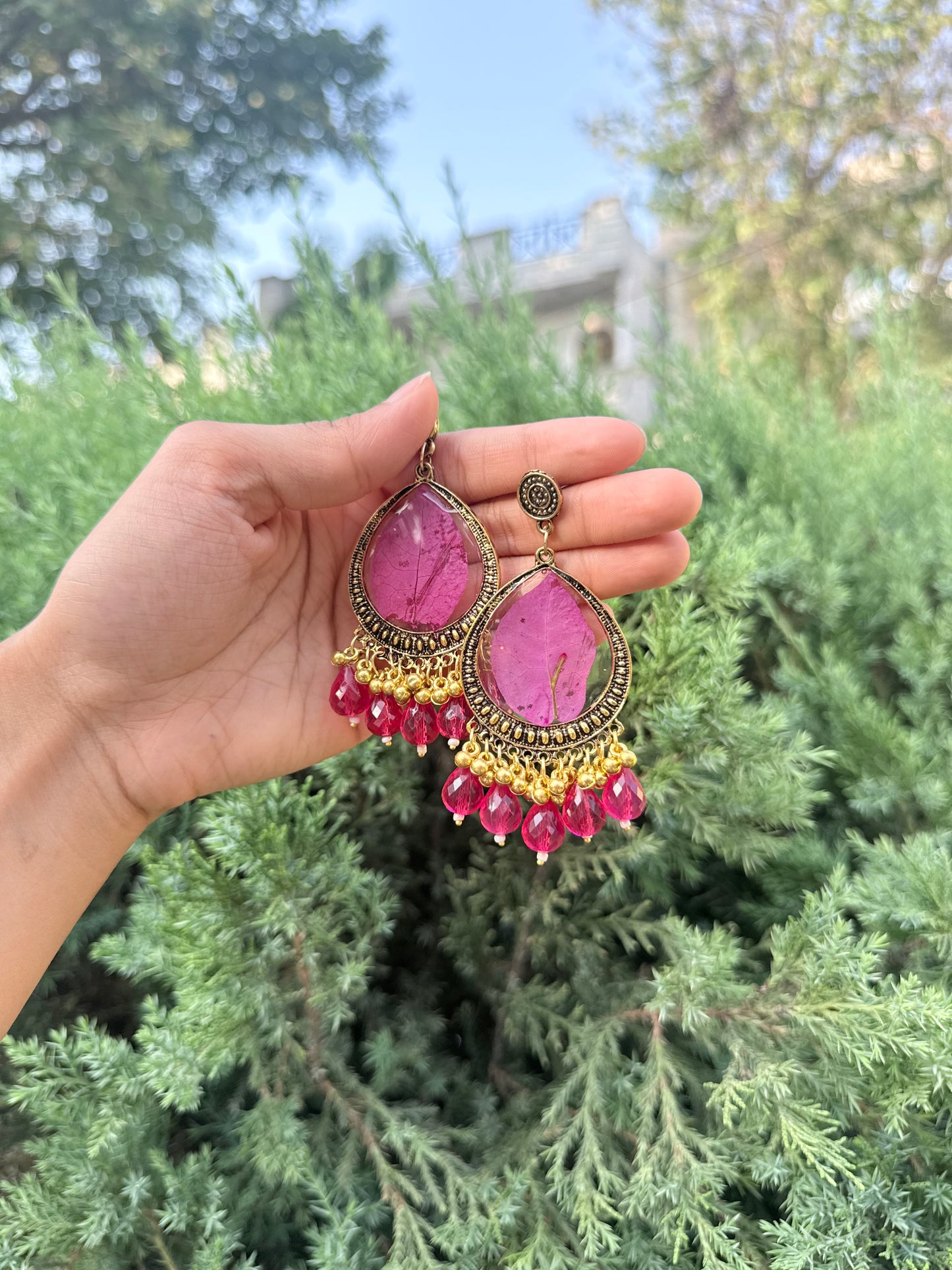 Bougainvillea jhumka