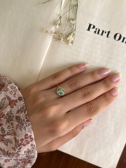 Spring flora ring