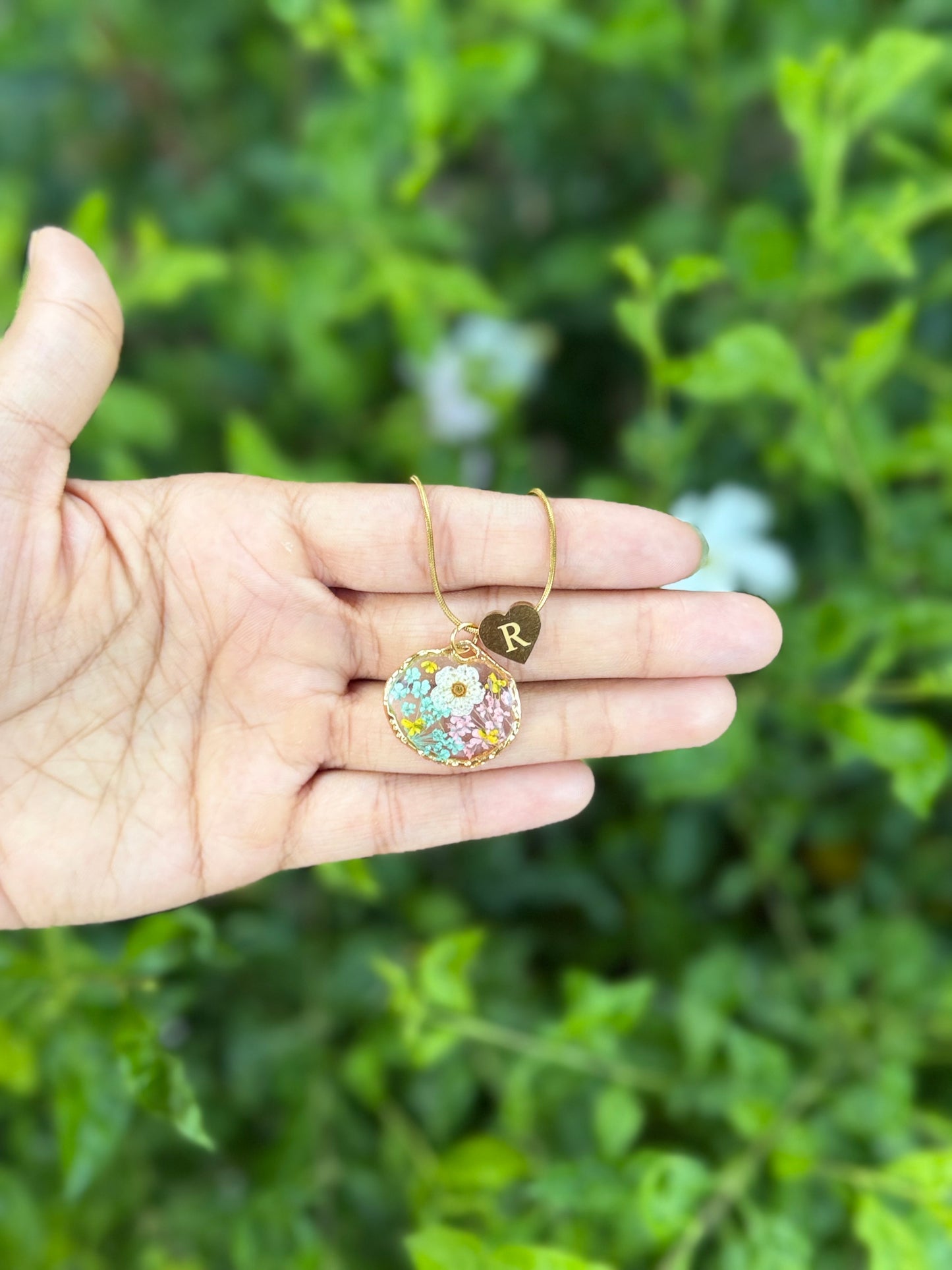 Ophelia initial necklace