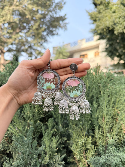 Saanjh phool jhumkas