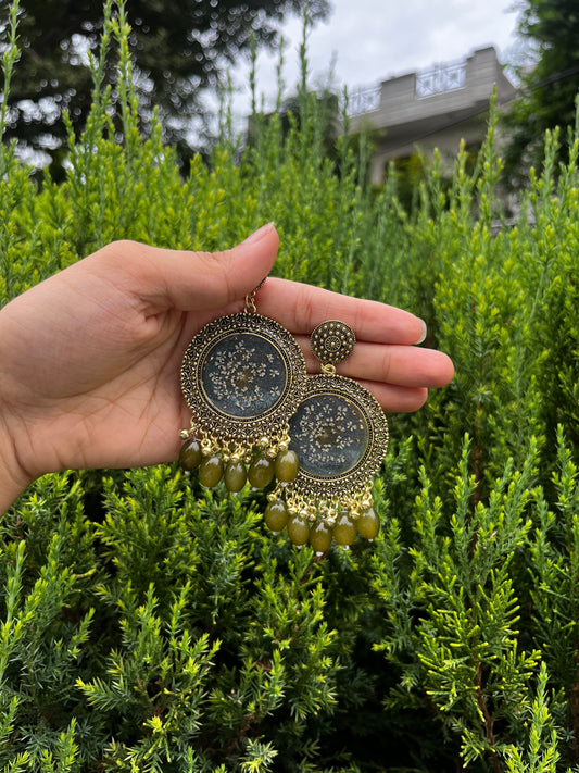 Nidaa jhumkas