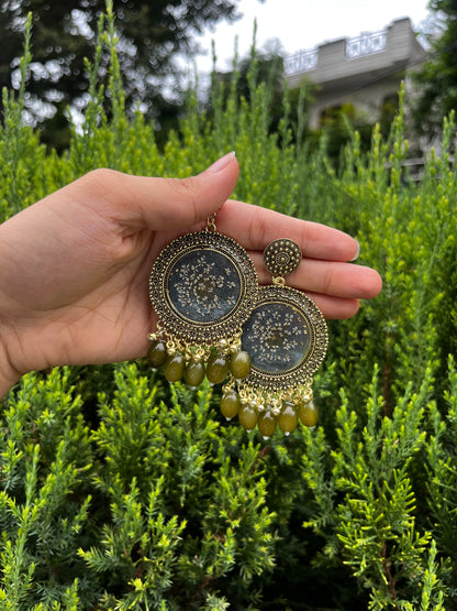 Nidaa jhumkas