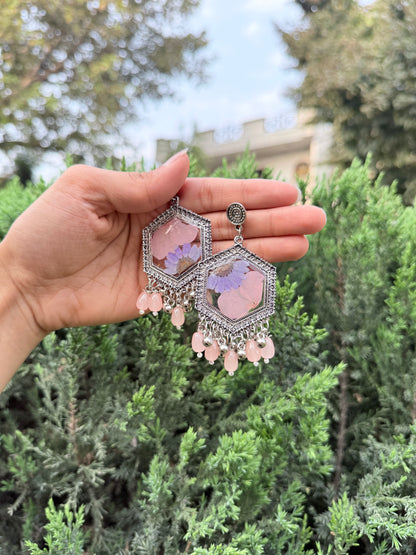 Pastel lav jhumka