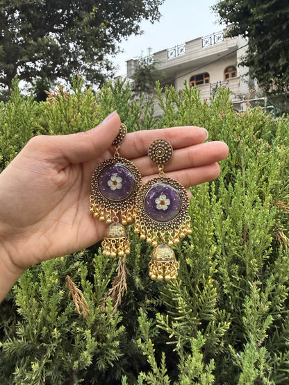 Mini blossom jhumki