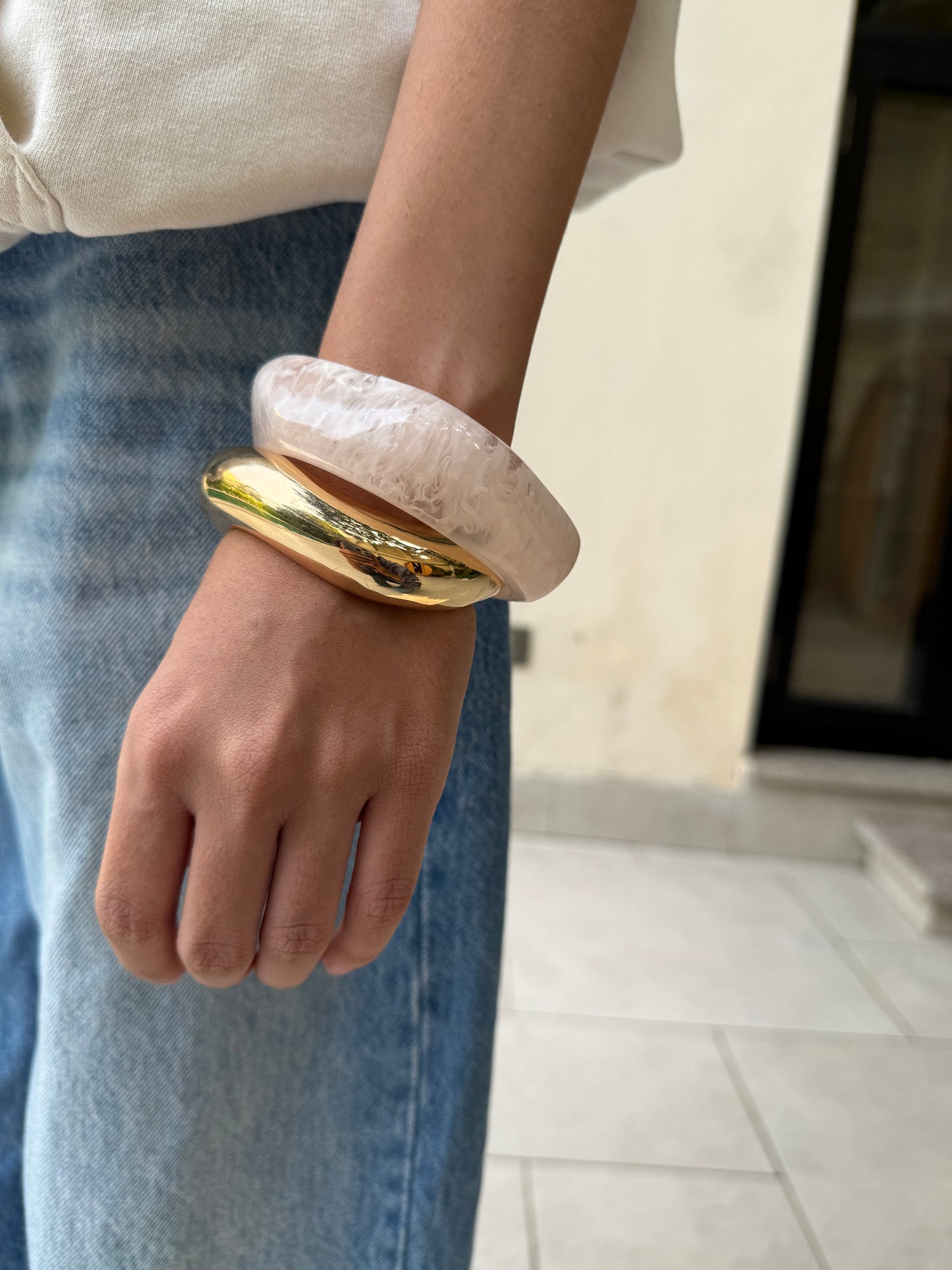 Baby pink italian stack