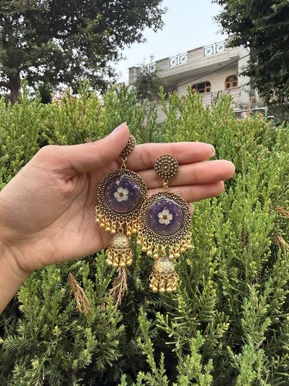 Mini blossom jhumki