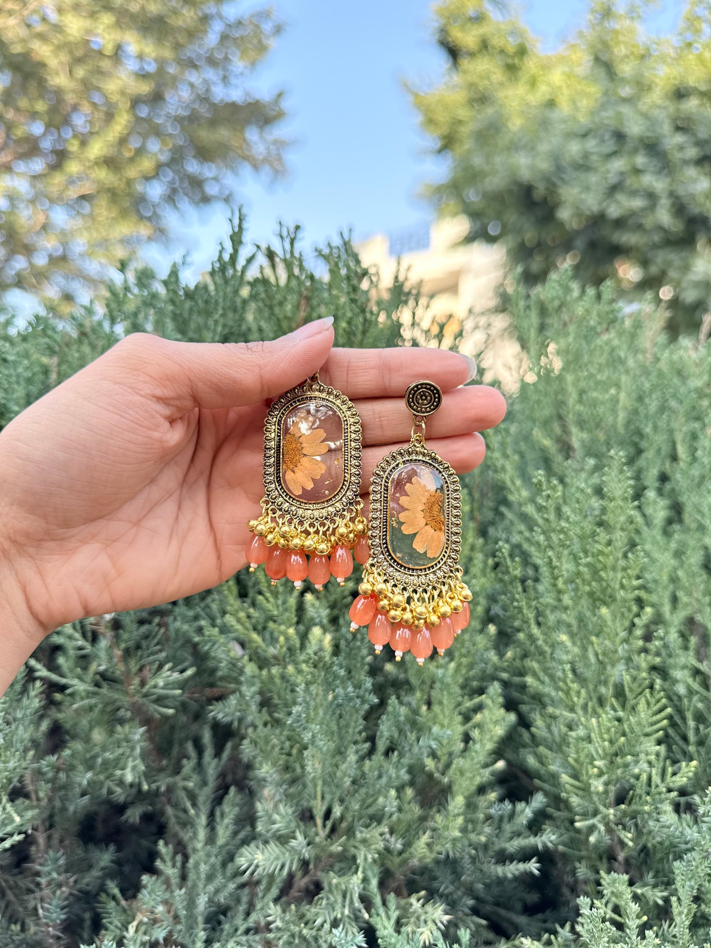 Kesariya jhumka