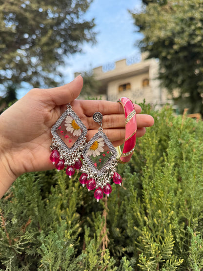 Noor jhumka & bangle